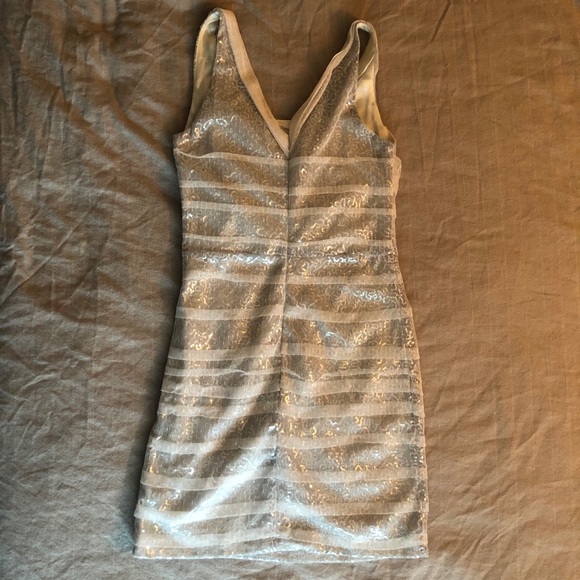 Mendocino Sequin Mesh Dress - Picture 2 of 4